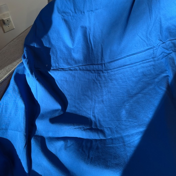 Distinctly Home Queen 100% cotton floral duvet cover, blue & yellow - Picture 9 of 12